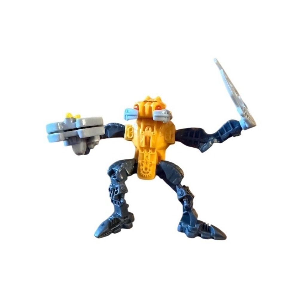 2007 McDonald's LEGO‎ Bionicle Barraki Carapar Happy Meal Toy Figure #8 4in